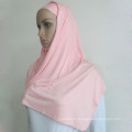 Solid islâmico islâmico hijab muçulmano longo feito de 100% viscose